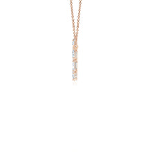 Lab-Grown Emerald-Cut and Oval Diamond Circle of Life Pendant