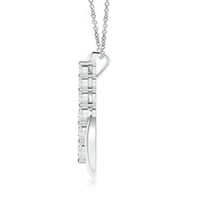 Lab-Grown Six Stone Diamond Journey Necklace