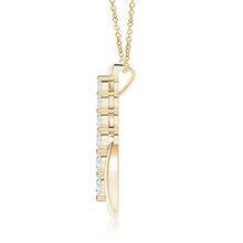 Lab-Grown Six Stone Diamond Journey Necklace