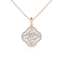 Lab-Grown Diamond Clover Pendant