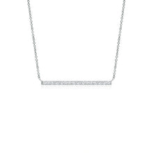 Lab-Grown Contemporary Diamond Bar Necklace