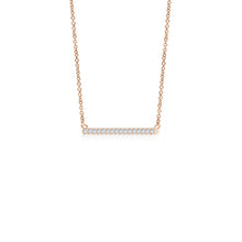Lab-Grown Contemporary Diamond Bar Necklace