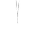 Load image into Gallery viewer, Lab-Grown Prong-Set Diamond Curved Necklace
