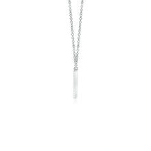 Lab-Grown Prong-Set Diamond Curved Necklace