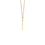 Load image into Gallery viewer, Lab-Grown Prong-Set Diamond Curved Necklace
