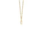 Load image into Gallery viewer, Lab-Grown Prong-Set Round Diamond Bar Necklace
