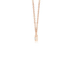 Load image into Gallery viewer, Lab-Grown Prong-Set Round Diamond Bar Necklace
