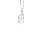 Load image into Gallery viewer, Lab-Grown Solitaire Round Diamond Floating Pendant
