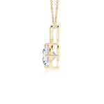 Load image into Gallery viewer, Lab-Grown Claw-Set Diamond Infinity Pendant with Lab Diamond Accents
