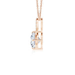 Load image into Gallery viewer, Lab-Grown Claw-Set Diamond Infinity Pendant with Lab Diamond Accents
