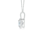 Load image into Gallery viewer, Lab-Grown Oval Diamond Solitaire Pendant
