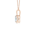 Load image into Gallery viewer, Lab-Grown Oval Diamond Solitaire Pendant
