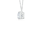 Load image into Gallery viewer, East-West Emerald-Cut Lab-Grown Diamond Solitaire Pendant
