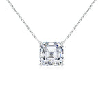 Load image into Gallery viewer, Lab-Grown Asscher-Cut Diamond Solitaire Pendant
