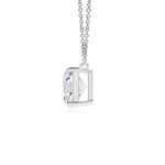 Load image into Gallery viewer, Lab-Grown Asscher-Cut Diamond Solitaire Pendant
