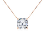 Load image into Gallery viewer, Lab-Grown Asscher-Cut Diamond Solitaire Pendant
