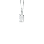Load image into Gallery viewer, Lab-Grown Bezel-Set Cushion Diamond Solitaire Pendant

