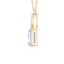 Lab-Grown Diamond Pendant with Entwined Bale