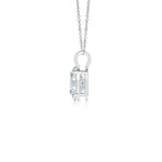 Load image into Gallery viewer, Lab-Grown Solitaire Oval Diamond Classic Pendant

