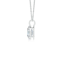 Lab-Grown Solitaire Oval Diamond Classic Pendant