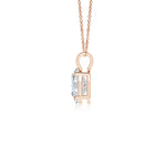 Load image into Gallery viewer, Lab-Grown Solitaire Oval Diamond Classic Pendant
