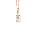 Load image into Gallery viewer, East-West Pear-Shaped Lab-Grown Diamond Solitaire Pendant

