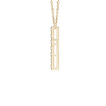 Load image into Gallery viewer, Lab-Grown Flat Prong-Set Diamond Cross Pendant
