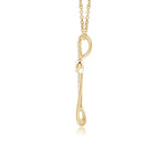 Load image into Gallery viewer, Lab-Grown Diamond Ribbon Cross Pendant

