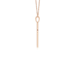Load image into Gallery viewer, Lab-Grown Milgrain-Edged Diamond Latin Cross Pendant
