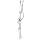 Load image into Gallery viewer, Lab-Grown Diamond Braided Cross Pendant
