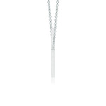 Load image into Gallery viewer, Lab-Grown Classic Diamond Sideways Cross Necklace
