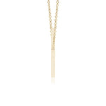 Load image into Gallery viewer, Lab-Grown Classic Diamond Sideways Cross Necklace
