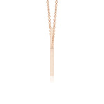 Load image into Gallery viewer, Lab-Grown Classic Diamond Sideways Cross Necklace
