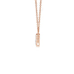 Load image into Gallery viewer, Lab-Grown Graduated Five Stone Diamond Halo Necklace
