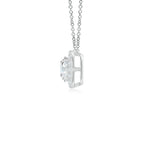 Load image into Gallery viewer, Lab-Grown Round Diamond Cushion Halo Pendant
