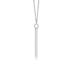 Load image into Gallery viewer, Lab-Grown Modern Deco Diamond Capital &quot;A&quot; Initial Pendant
