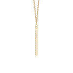 Load image into Gallery viewer, Lab-Grown Modern Deco Diamond Capital &quot;F&quot; Initial Pendant
