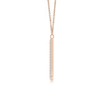 Load image into Gallery viewer, Lab-Grown Prong-Set Diamond Capital &quot;J&quot; Knife-Edge Initial Pendant
