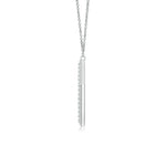 Load image into Gallery viewer, Lab-Grown Prong-Set Diamond Capital &quot;K&quot; Knife-Edge Initial Pendant
