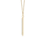 Load image into Gallery viewer, Lab-Grown Prong-Set Diamond Capital &quot;L&quot; Knife-Edge Initial Pendant
