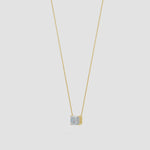 Load and play video in Gallery viewer, East-West Emerald-Cut Lab-Grown Diamond Solitaire Pendant
