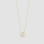Load and play video in Gallery viewer, Lab-Grown Bezel-Set Round Diamond Solitaire Necklace
