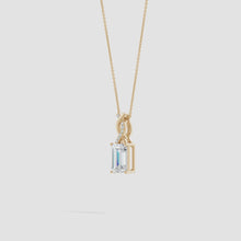 Lab-Grown Diamond Pendant with Entwined Bale