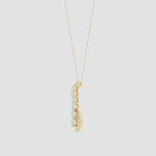 Lab-Grown Six Stone Diamond Journey Necklace