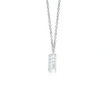 Load image into Gallery viewer, Lab-Grown Contemporary Round Diamond Journey Pendant Necklace

