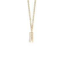 Lab-Grown Contemporary Round Diamond Journey Pendant Necklace