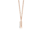 Load image into Gallery viewer, Lab-Grown Contemporary Round Diamond Journey Pendant Necklace
